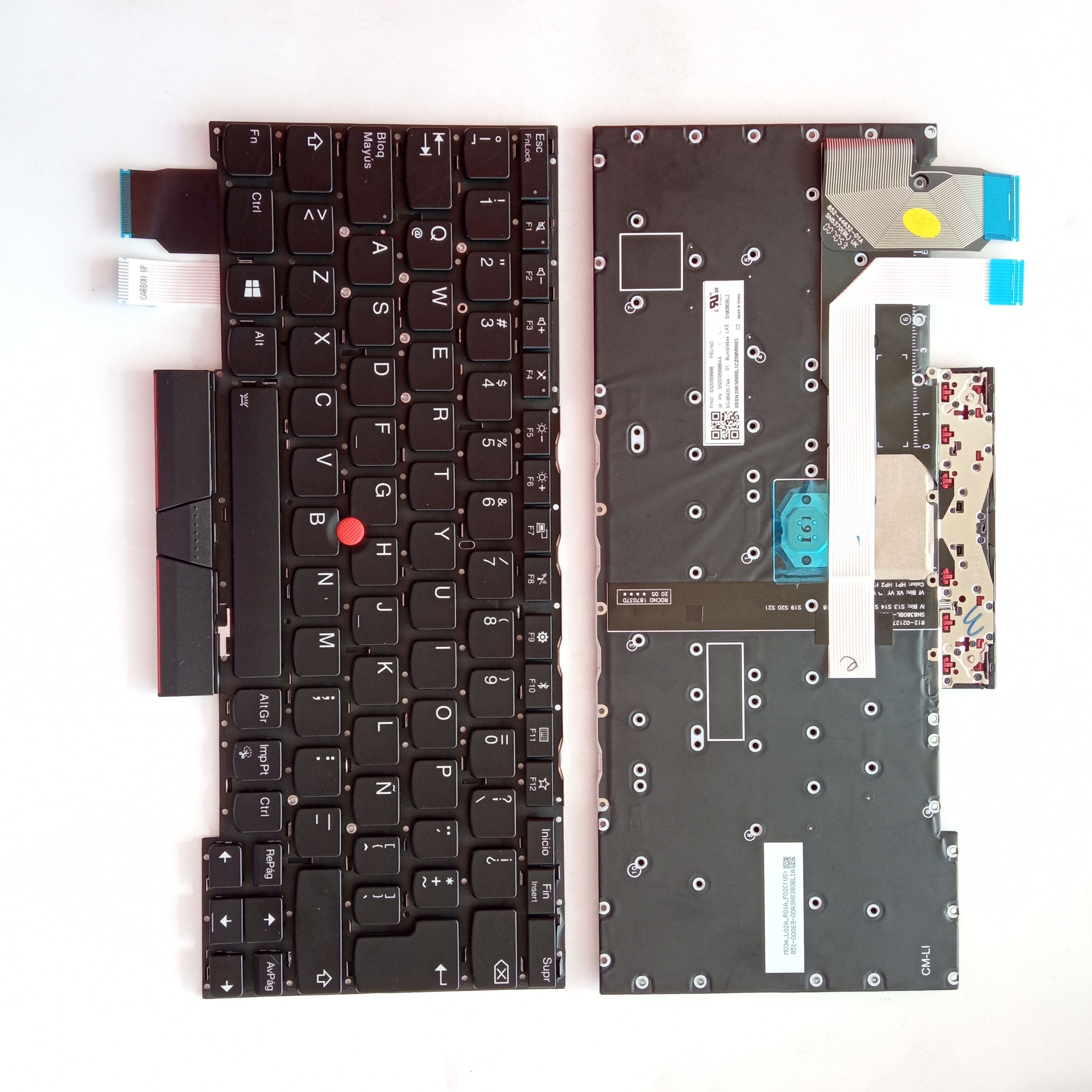 Picture of New Replacement Laptop Keyboard For IBM YOGA X390/YOGA X395 BLACK With Point Backlit LA Layout
